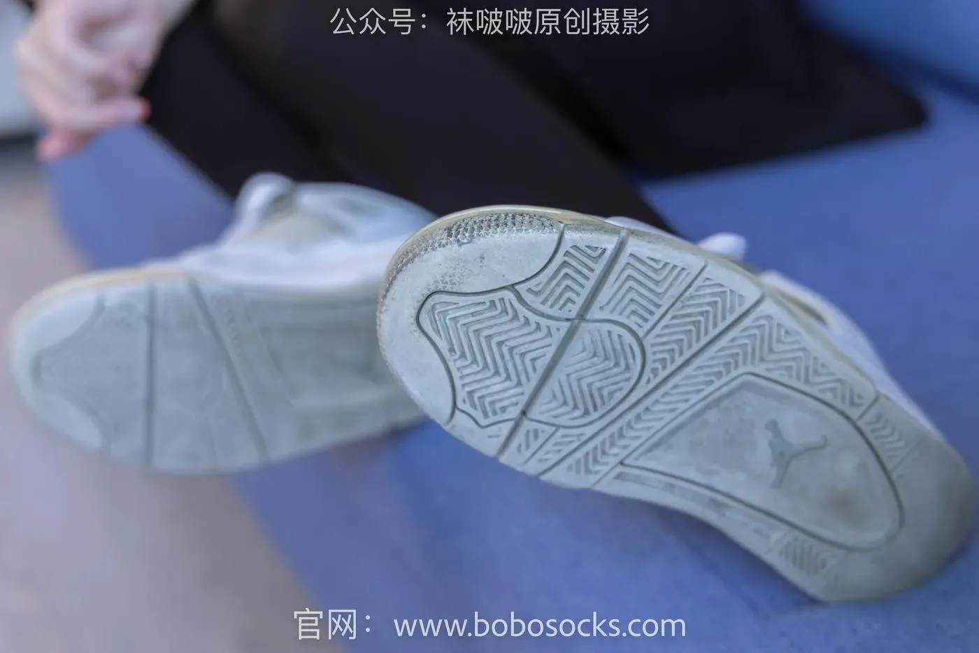 [BoBoSocks袜啵啵]NO.130 稚予-两双穿脏篮球鞋、厚黑丝 [145P]插图8